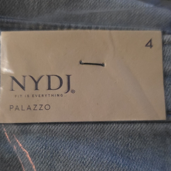 NYDJ Mia Palazzo Jeans With High Rise - Picture 8 of 8